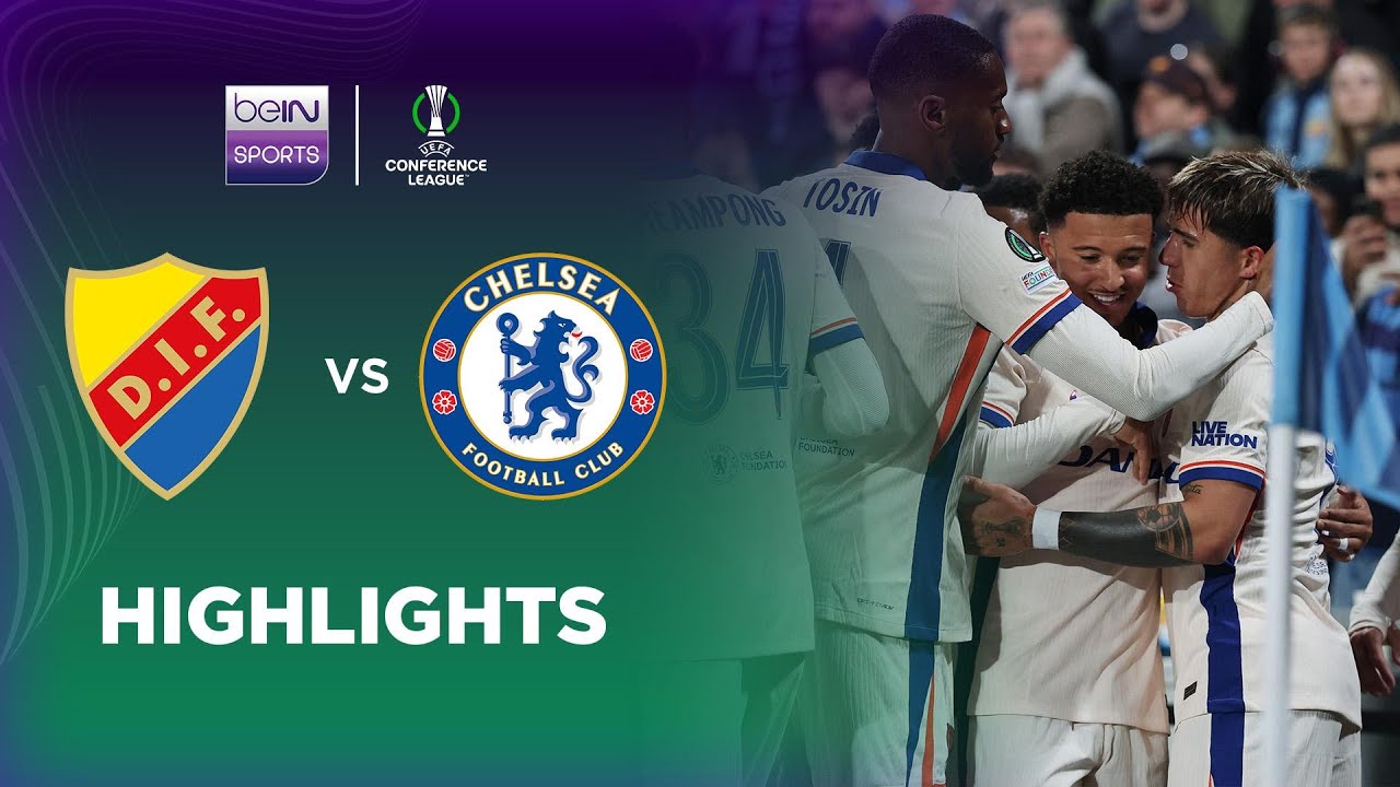 Djurgardens 1-4 Chelsea | Conference League 24/25 Match Highlights